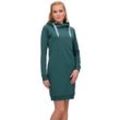 Ragwear Sweatkleid Kleid DEVVA SWEAT mit auffälligem Kordelzug, grün