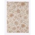 Teppich HEINE HOME Teppiche Gr. B/L: 80 cm x 150 cm, 12 mm, 1 St., beige (ecru, gemustert) Esszimmerteppiche