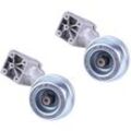 Trade-Shop Getriebekopf Winkelgetriebe für Stihl Motorsensen, M10x1 / M12x1,25 Linksgewinde für 25,5mm / 28mm Rohr - Typ: FS100 FS200 FS250 etc. (2