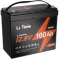 12V 100Ah mini Akku LiFePO4 Lithium Batterie Upgraded 100A BMS,10-Jahres Lebensdauer mit bis zu 15000 Zyklen Max.1280Wh Energie LiFePO4 Akku in