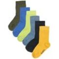 ewers - Socken KUNTERBUNT BOYS 6er-Pack in bunt, Gr.16/17