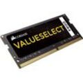 Corsair ValueSelect 16 GB (2 x 8 GB) DDR4 SODIMM 2133 MHz C15 Laptop-Arbeitsspeicher, bunt