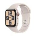 Apple Watch SE 40 mm (GPS+Cellular) Sportarmband S/M polarstern