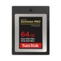Sandisk CF Extreme PRO CFexpress, Typ B Speicherkarte (64 GB, 1500 MB/s Lesegeschwindigkeit), schwarz
