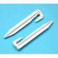 BIO Haken abbaubare Nägel kompatibel für Bosch Indego ® Kabel Befestigung verrottende Heringe auflösende Erdanker - HQ BIO, Stück: 1000