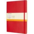 MOLESKINE® Notizbuch "Classic XL", liniert, Softcover, rot