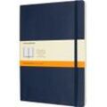 MOLESKINE® Notizbuch, ''Xlarge'', liniert, Softcover, blau