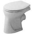 Duravit Duraplus Stand Flachspül WC 0106090000 weiss, Abgang waagerecht, für Kinder, Bambi