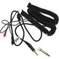 Vhbw - Audio aux Kabel kompatibel mit Sennheiser HD650, Linear ii Kopfhörer - Audiokabel 3,5 mm Klinkenstecker auf 6,3 mm, 1,5 - 4 m, Schwarz