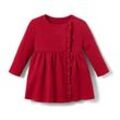 Baby-Sweatkleid - Rot - Kinder - Gr.: 62/68