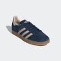 Sneaker ADIDAS ORIGINALS "GAZELLE" Gr. 43, blau (night indigo, wonder taupe, gum 3) Schuhe Schnürhalbschuhe