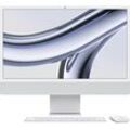 APPLE iMac "iMac 24''" Computer Gr. Mac OS, 8 GB RAM 256 GB SSD, silberfarben (silver) iMac