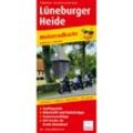 PublicPress Motorradkarte Lüneburger Heide, Karte (im Sinne von Landkarte)