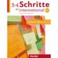 Schritte international Neu - Deutsch als Fremdsprache / 3+4 / Intensivtrainer mit Audio-CD - Daniela Niebisch, Kartoniert (TB)