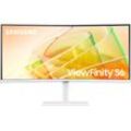 G (A bis G) SAMSUNG LED-Monitor "S34C650TAU" Monitore weiß Monitore