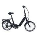 Allegro E-Bike Cityrad »Andi 7 374«, Klapprad, 20 Zoll
