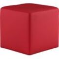 COTTA Hocker Cuby, Hocker, Sitzwürfel, Cube, rot