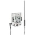 14.1503 Küchen-Thermometer Ofen- und Kerntemperatur, mit Touchscreen, mit Timer, Alarm - Tfa Dostmann