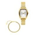 Avenue Watch & Bracelet Set Gold