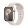 Apple Watch Series 9 45 mm Aluminium (GPS) Sportarmband M/L polarstern