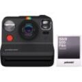 Polaroid Now Gen2 Kamera Schwarz + 600 B&W Film 8x