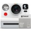 Polaroid Now Kamera weiß + 600 B&W Film 8x