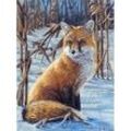 Malen nach Zahlen mit Acrylfarben, "Fuchs", 23 x 30,5 cm