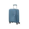 American Tourister Hartschalen-Koffer »Soundbox« Spinner 55 - Stone Blue