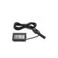 Integriertes Mini-Sonden-LCD-Thermometer-Hygrometer mit externer Sonde für Inkubatoren, Brutapparate, Reptilienbecken, Aquarien, Aquarien