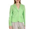 Marc Cain Kurzblazer Sesonal Colours Premium Damenmode Figurnaher Blazer, grün