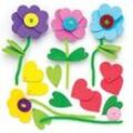 Stapel-Bastelsets "Blumen" zum Kombinieren (6 Stück ) Bastelsets