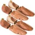 2 Paar Schuhspanner aus Zedernholz - 44-45
