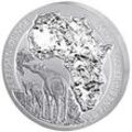 1 Unze Silber Ruanda Okapi 2021 (differenzbesteuert)