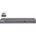 Marmitek - Split 614 uhd 2.0 4 Port HDMI-Splitter 3D-Wiedergabe möglich, Metallgehäuse, Ultra HD-fähig