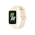 Wigento Smartwatch-Armband Für Samsung Galaxy Fit 3 TPU Ersatz Armband mit integriertem Gehäuse