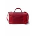 Henkeltasche GRETCHEN "Graphite Tote Two" Gr. B/H/T: 22 cm x 22 cm x 30 cm, rot (rot, rot) Damen Taschen Handtaschen aus italienischem Kalbsleder