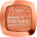 L’Oréal Paris Teint Make-up Blush & Bronzer Bronze to Paradise Puder Bronzer 02 Baby One More Tan