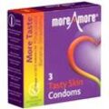 «Tasty Skin» verführerische Kondome mit leckeren Aromen (3 Kondome)