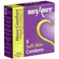 «Soft Skin» seidenweiche Kondome mit zartem Vanille-Aroma (3 Kondome)