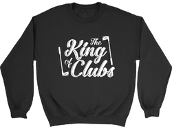 The King of Clubs Jungen Kinder Kinder Pullover Sweatshirt
