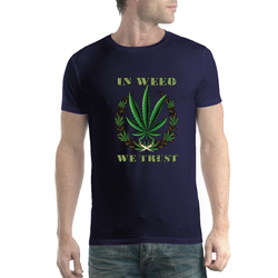 Cannabis Gras Rauch Herren T-shirt XS-5XL