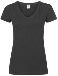 Fruit of the Loom Valueweight V-Neck T Lady-Fit Damen Shirt FOL