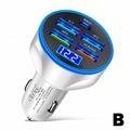 5 in 1 USB PD 30W Type-C Car Charger Fast Charge Adapter 