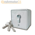 GEBA Schlüsselschalter Schlüssel Taster AP IP54 für Garagen Tor Antrieb Motor