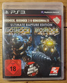 BioShock - Ultimate Rapture Edition (Sony PlayStation 3, 2013) CIB Gut selten 2K