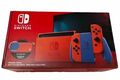 Nintendo Switch V2 Mario Red & Blue Edition mit Tasche in Sehr Gutem Zustand OVP