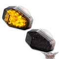 LED Verkleidungs Blinker Suzuki Bandit GSF 600 650 1200 1250 E-geprüft schwarz 