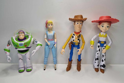 Toy Story Disney/Pixar Figuren - Bo Peep, Jesse, Woody & Buzz 2017 Mattel