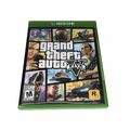 Grand Theft Auto Five, GTA 5 V (Microsoft Xbox One, 2014) With Manual