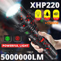 2000000 Lumen Taschenlampe COB LED USB 5000 Meter Taktisches Fackel Arbeitslicht